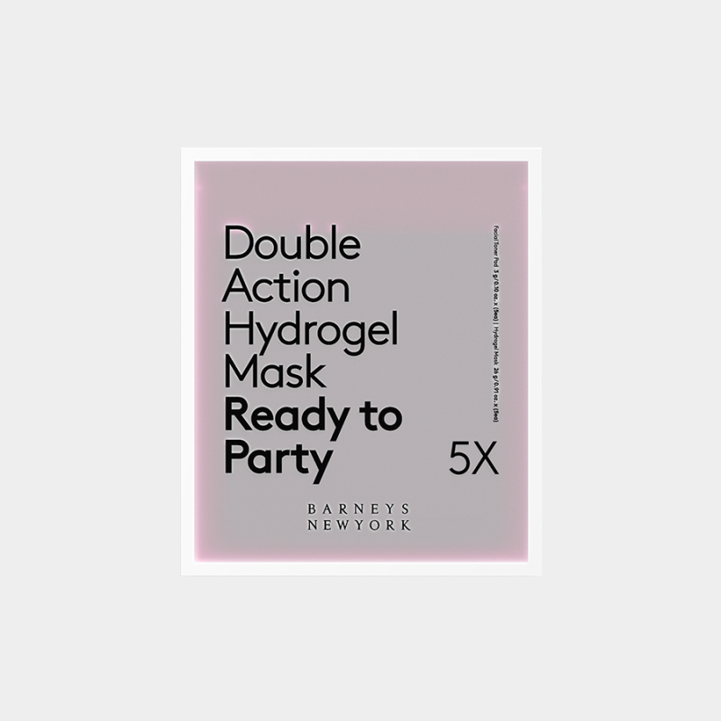 Double Action Hydrogel Mask Ready to Party 5 Pack
